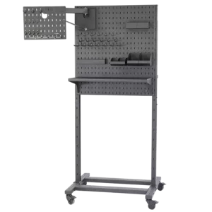 2-Panel Mobile Tool Board with 41 Piece Accessory Kit