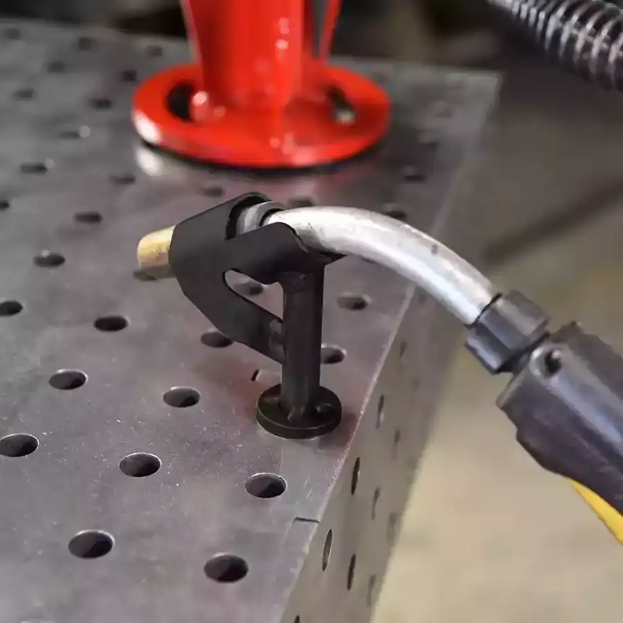 Weld Gun Holder for Flextur Welding Tables