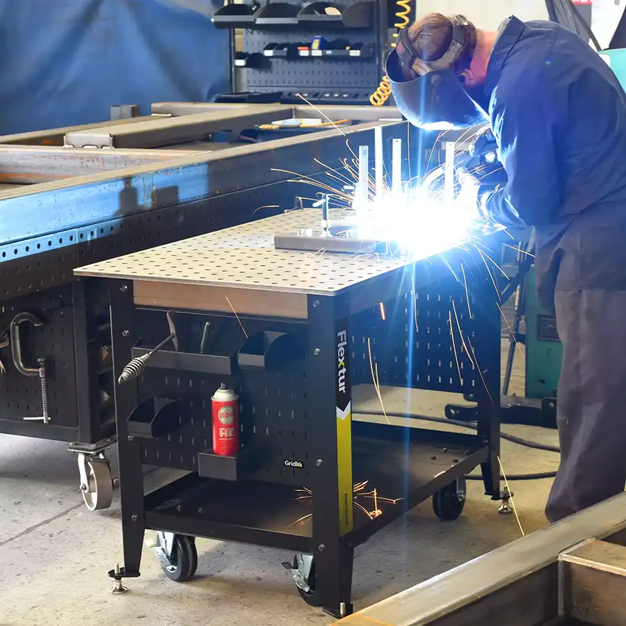 Mobile Welding Table Cart