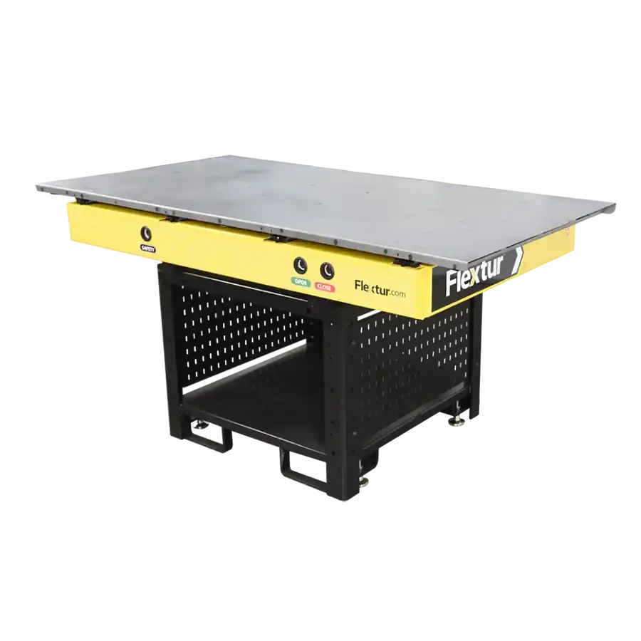Flextur 72" x 36" Cobot Quick-Change Table.