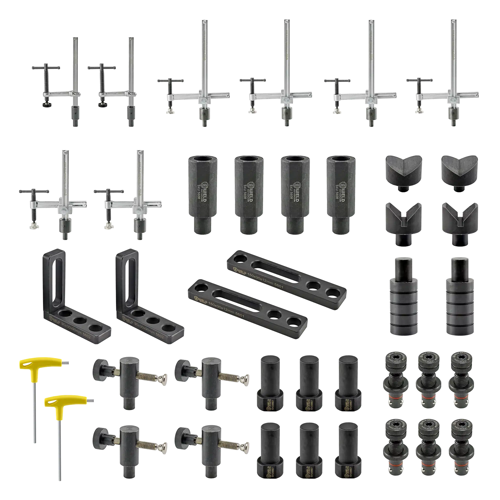 40 Piece Fixturing Kit