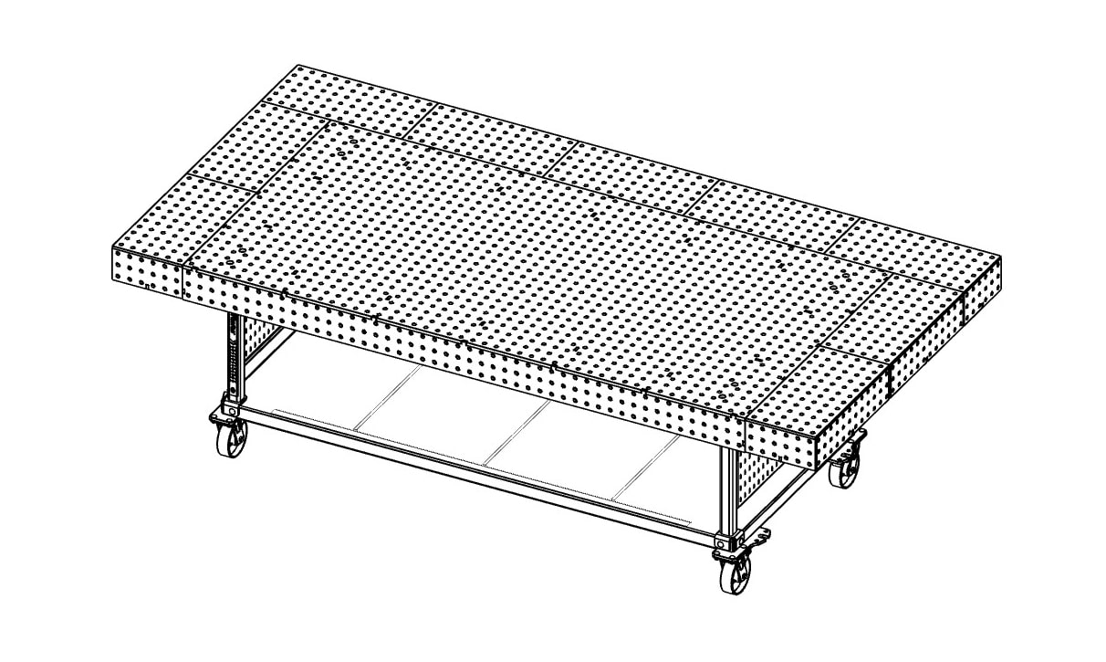 Fixture Block Concept - Extend Table to 5x10